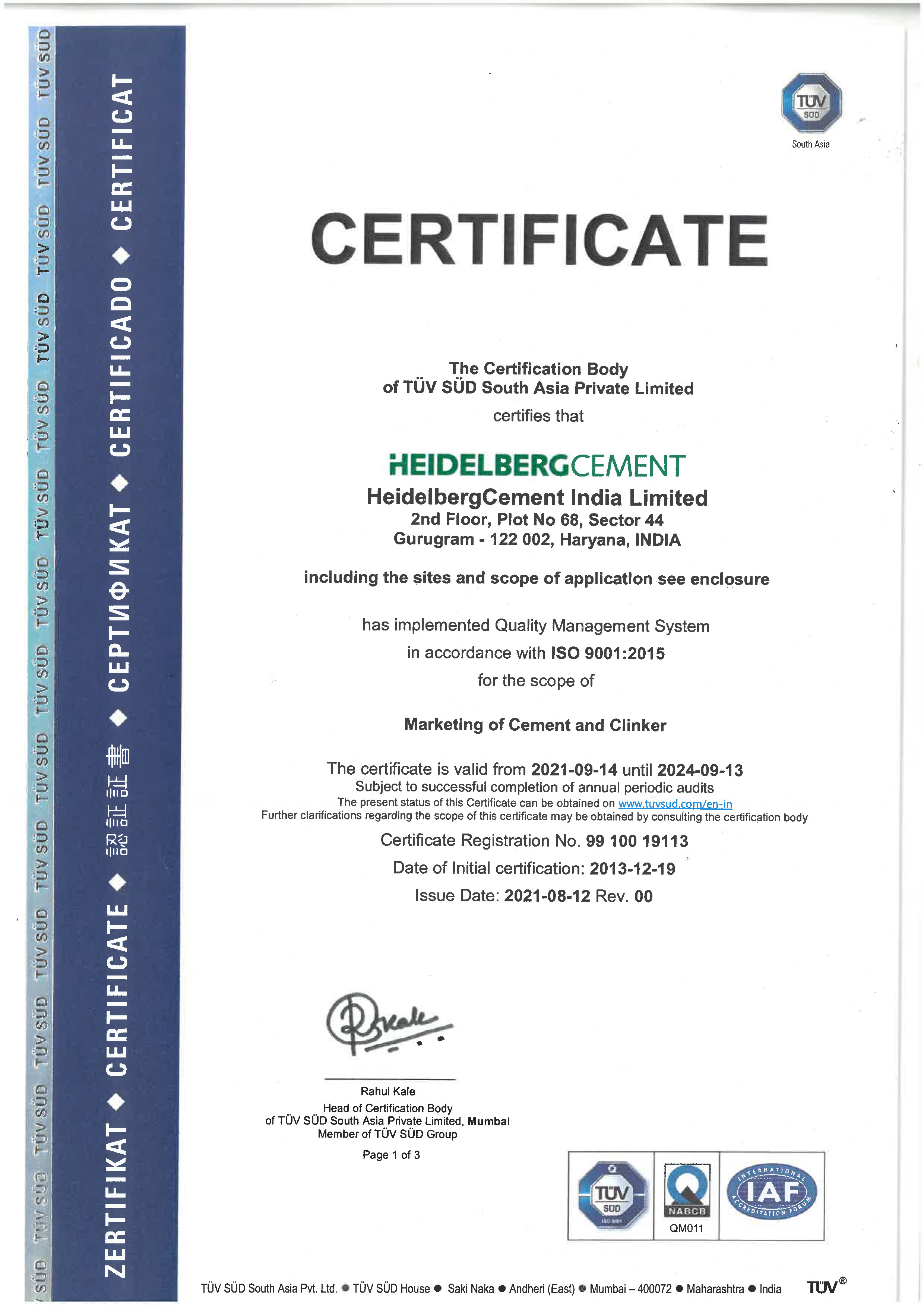 ISO 9001:2015