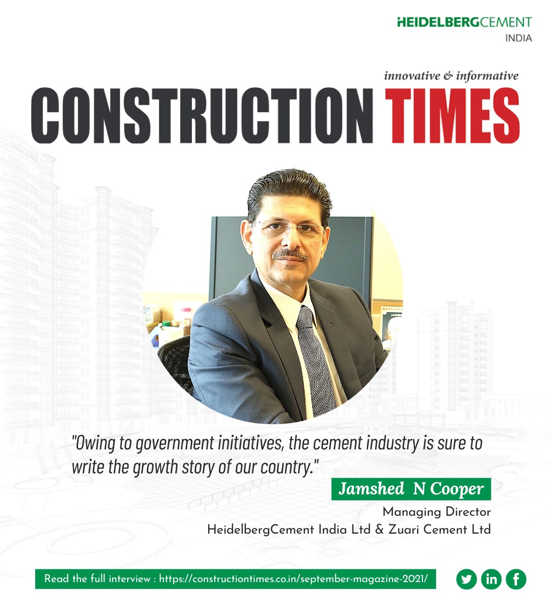 Construction Times – September 2021